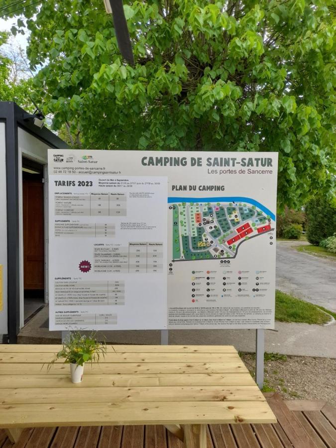 Camping Les Portes De Sancerre Saint-Satur Exterior photo
